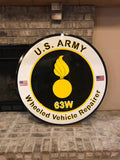 Army Wheeled Vehicle Repairer - Metal Wall Decor