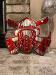 Firefighter Wall Art - Translucent Red Finish