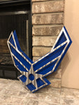 Air Force | Air Force Logo | Metal Art | Military