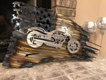 Tattered American Flag - Victory Hammer 8 Ball Edition