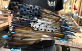 Tattered American Flag - M48 A3 Battle Tank Edition