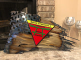 Tattered American Flag - Marine Aviation - USMC