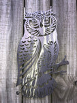 Owl Metal Art - Metal Wall Decor