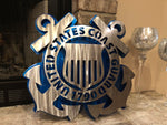 USCG | Coast Guard Logo | Metal Art | Military