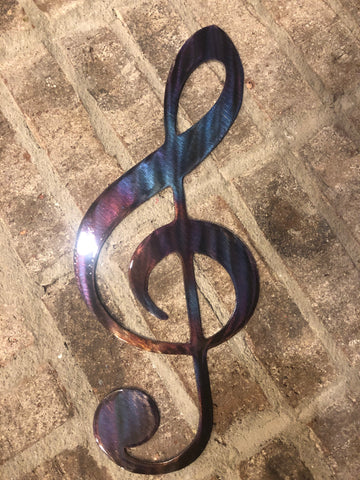 Treble Clef - Metal Wall Decor