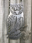 Owl Metal Art - Metal Wall Decor