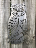 Owl Metal Art - Metal Wall Decor