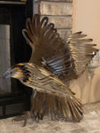 Hawk Wall Art - Metal Wall Decor