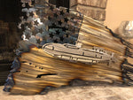 Tattered American Flag - USS Parche Submarine Edition