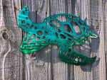 Green Sea Turtle Metal Art - Metal Wall Decor