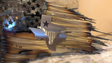 Tattered American Flag - Texas Edition