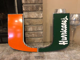 Miami Logo - Metal Wall Decor