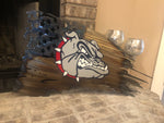 Tattered American Flag - Gonzaga Bulldogs Logo