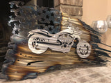Tattered American Flag - Victory Hammer 8 Ball Edition
