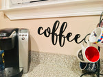 Coffee Sign | Coffee Bar Sign