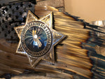 Tattered American Flag - Peace Officers Research Association of California