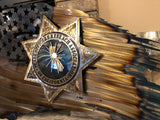 Tattered American Flag - Peace Officers Research Association of California