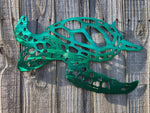 Green Sea Turtle Metal Art - Metal Wall Decor