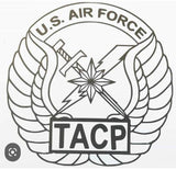 Tattered American Flag - A10 with TACP Badge