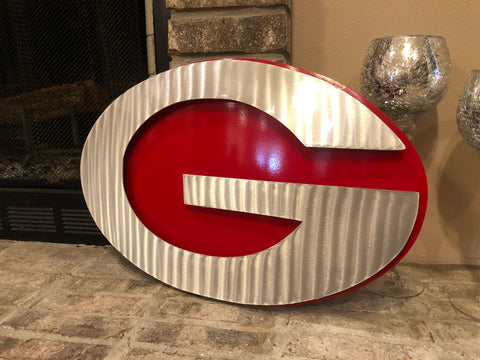 Georgia Bulldogs - 3D Industrial Logo