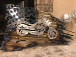Tattered American Flag - Victory Hammer 8 Ball Edition