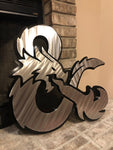 Dungeons and Dragons - Metal Wall Decor