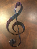 Treble Clef - Metal Wall Decor