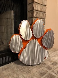 Clemson Logo - Metal Wall Decor